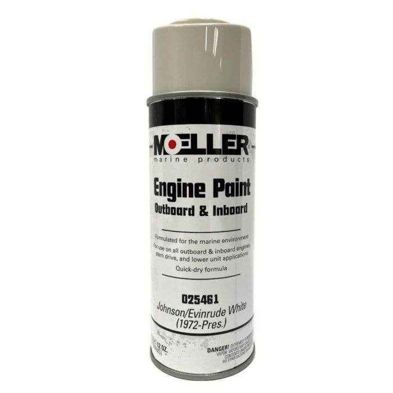 Evinrude White Paint - 12 oz. | Moeller Marine Products 025461