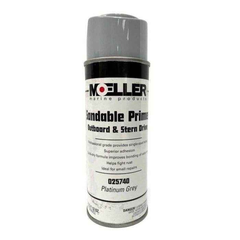 Spray Primer Platinum Grey Sandable | Moeller Marine 25740
