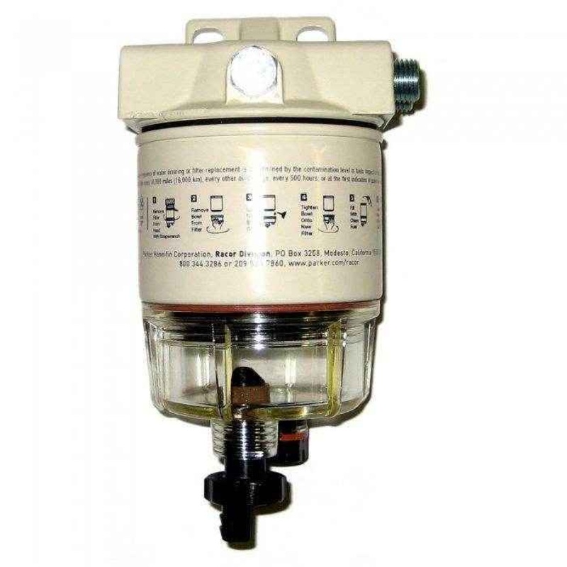 10 Micron Diesel Fuel Filter Assembly | Racor 120AT