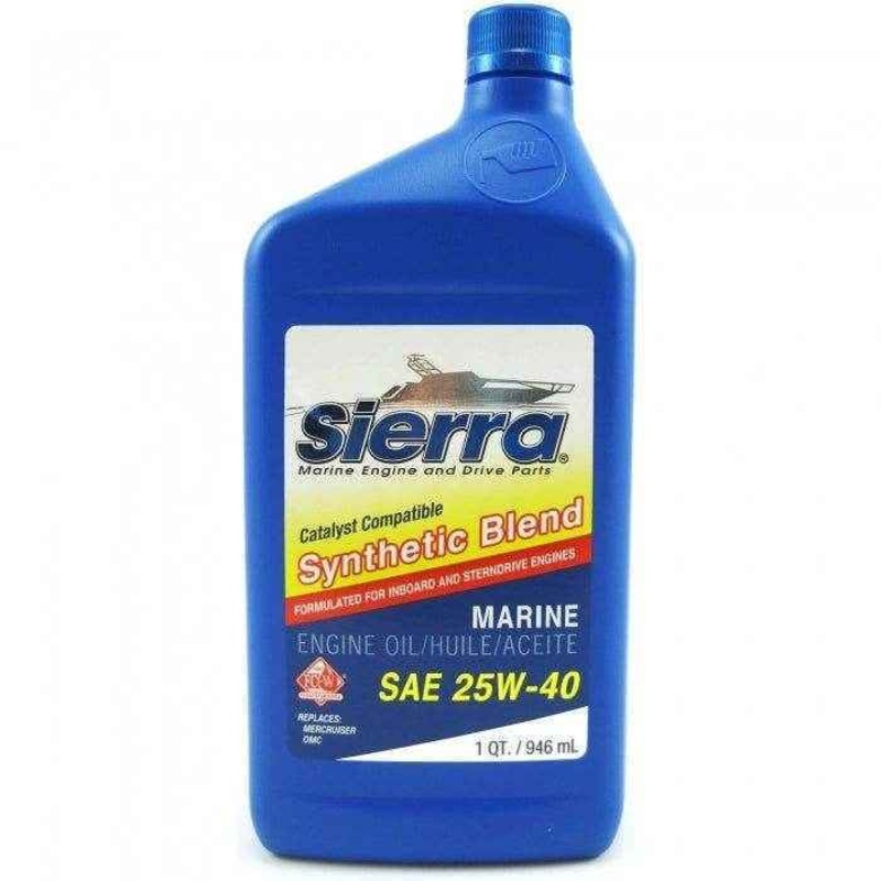 1 Quart 25W-40 Catalyst Marine Engine Oil | Sierra 18-9440CAT-2