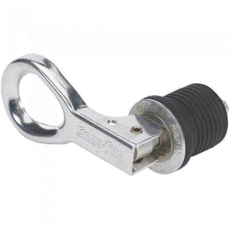 1 in. Aluminum Snap-Tite Bailer Plug | Moeller Marine 029070-10