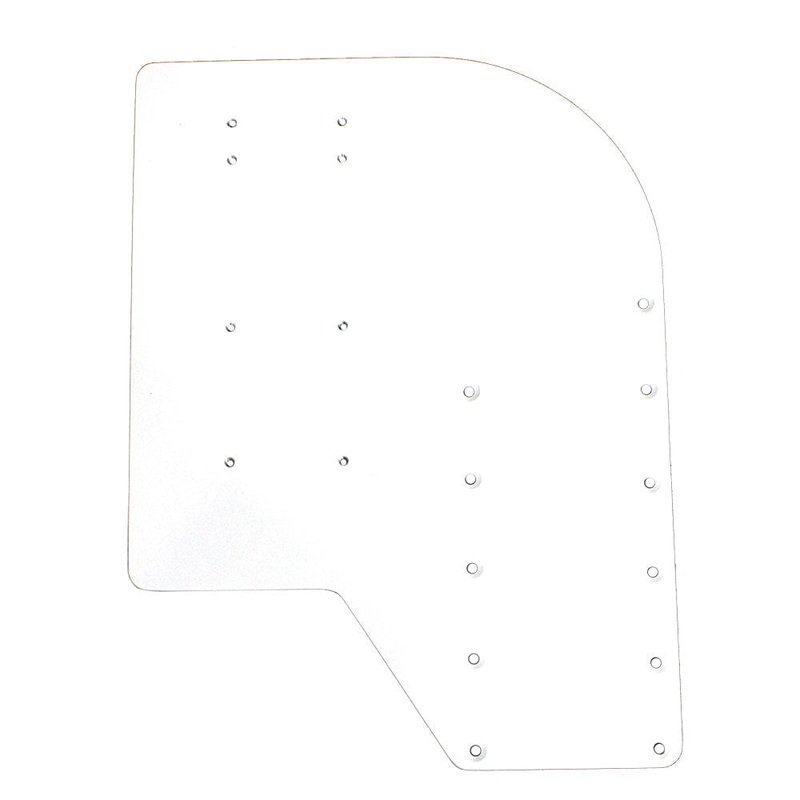 Sea Brackets Small Offset Trolling Motor Plate