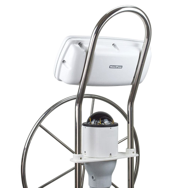 NavPod SystemPod Precut f/Simrad NSS9 evo3 B&G Zeus3 9 & Space f/12 Wide Guard